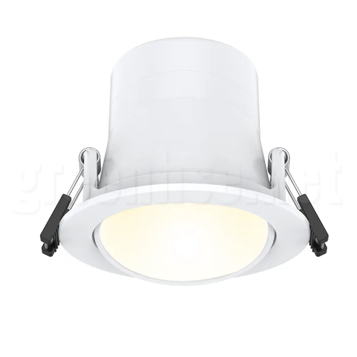 8W premium architectural low-glare adjustable LED downlight