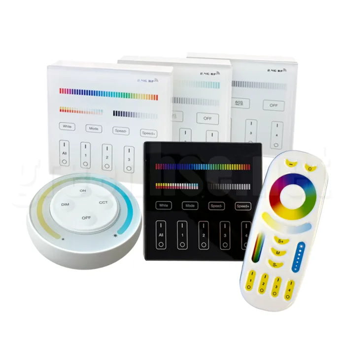 Remote controllers for 24V high lumen strip light