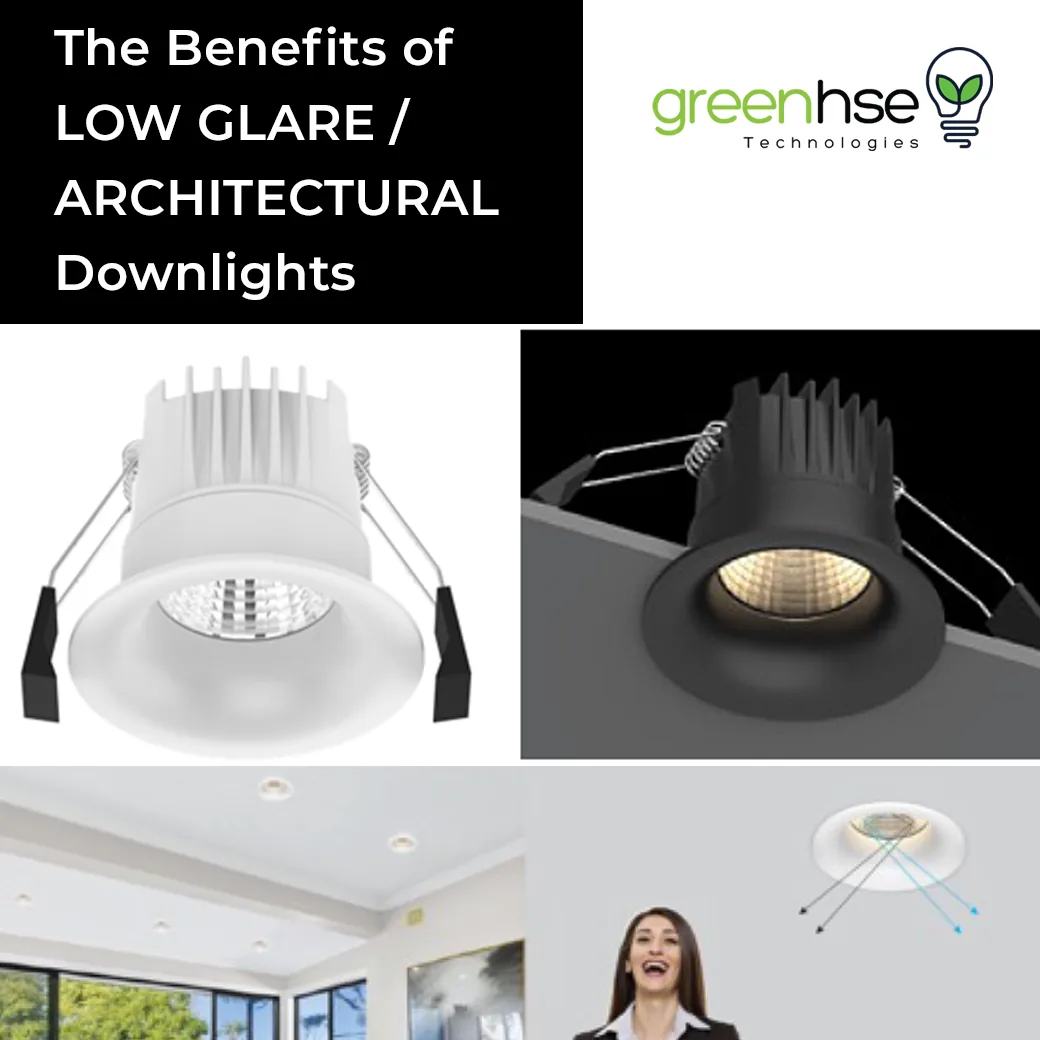 Benefits of low glare and architectural downlights in Perth
