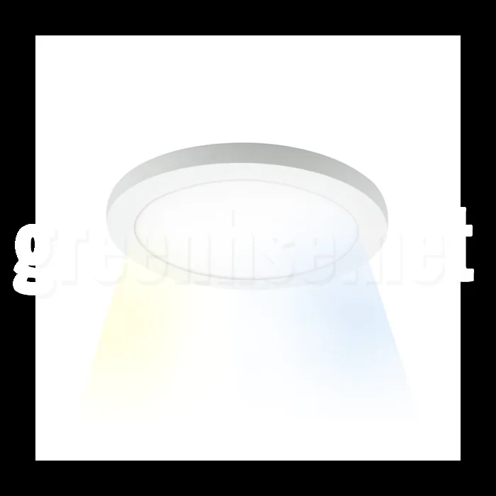 24W slim tricolour LED ceiling light 29cm