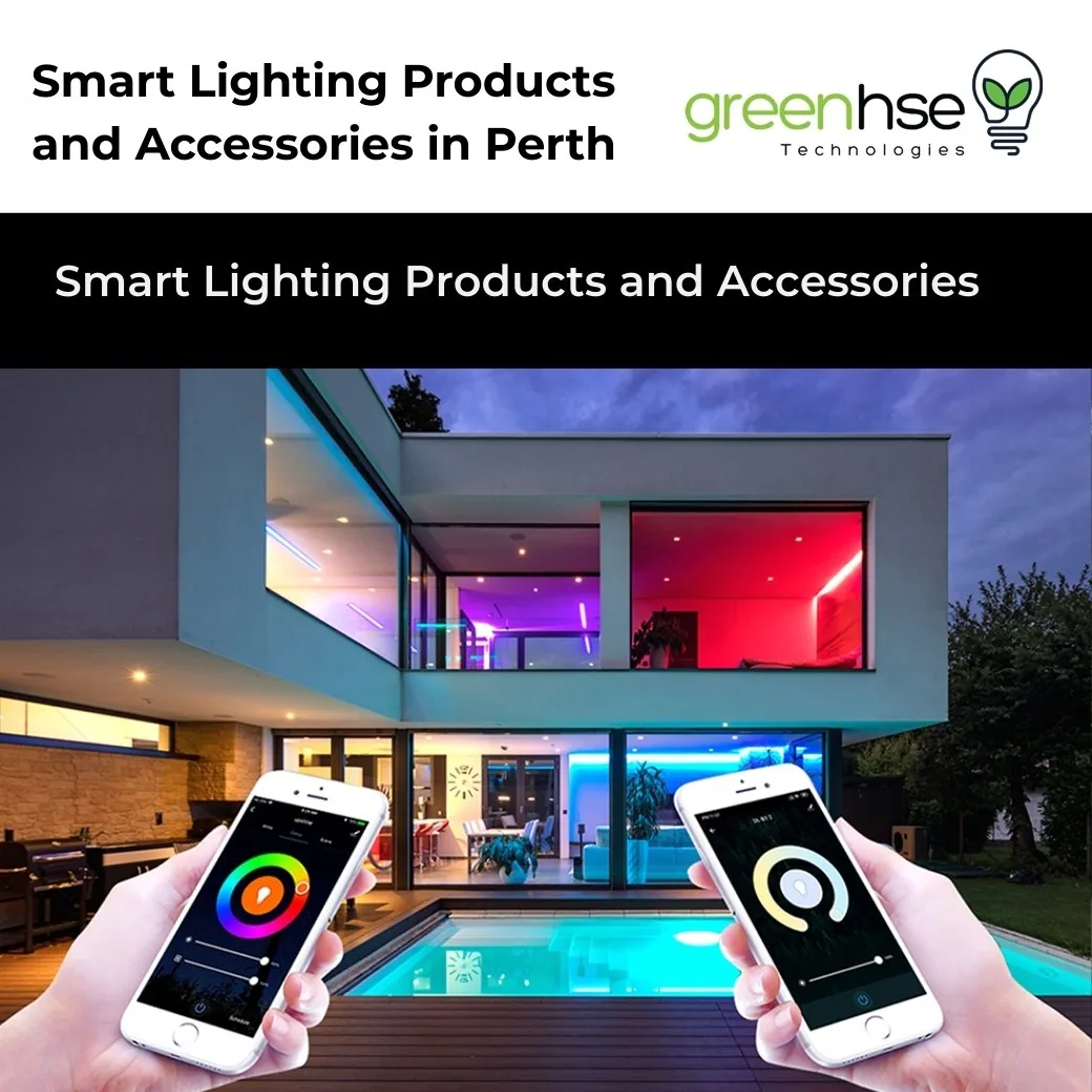 Smart lighting products and accessories available in Perth from Greenhse Technologies