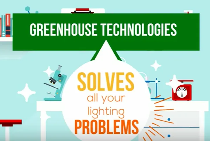Greenhouse Technologies solves all your lighting problems video title card